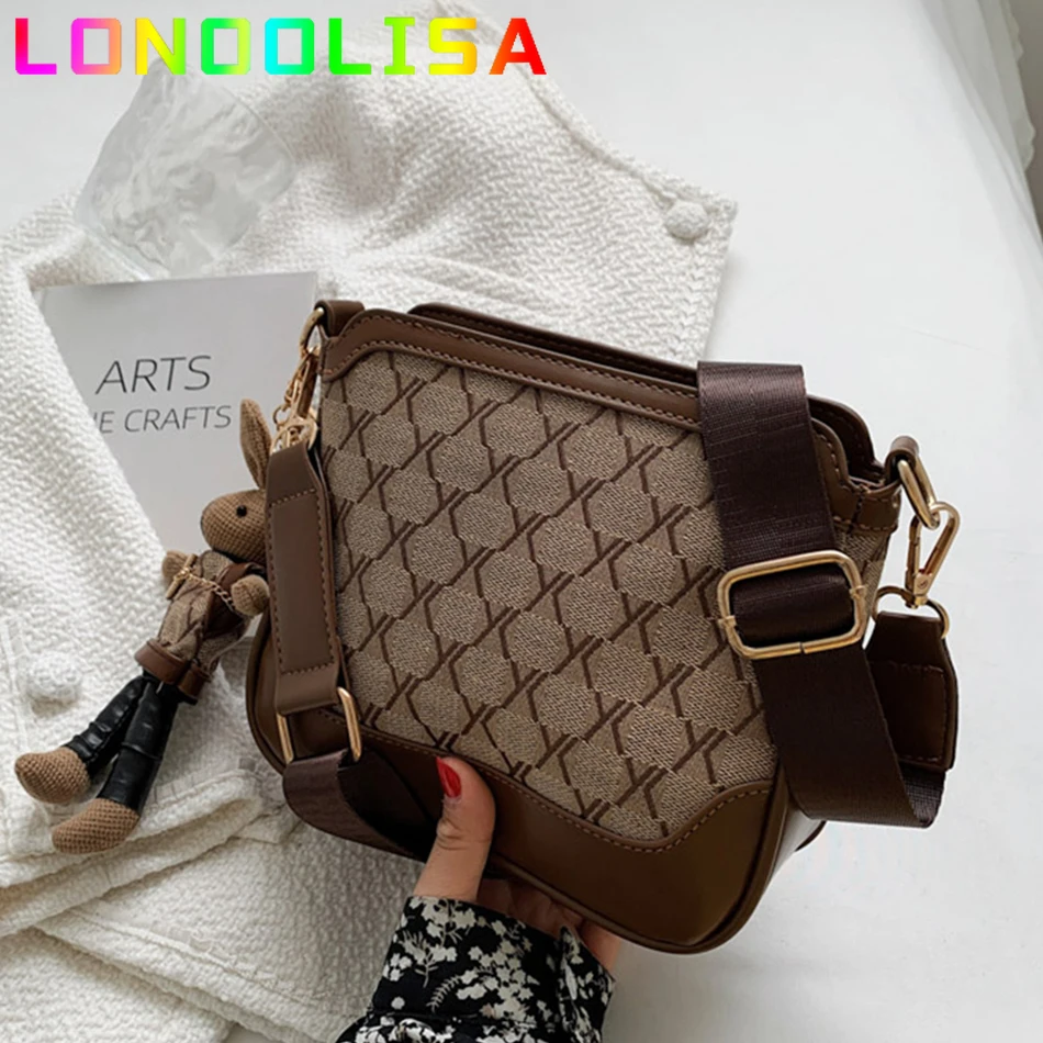 

Роскошная дамская сумка на плечо, трендовая Сумочка через плечо в стиле ретро, дизайнерский женский мессенджер в винтажном стиле, Дамский к...