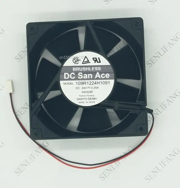 

Original 109 r1224h1091 24 v 0.25 A original 120 * 2 38 spool flow fan One year warranty