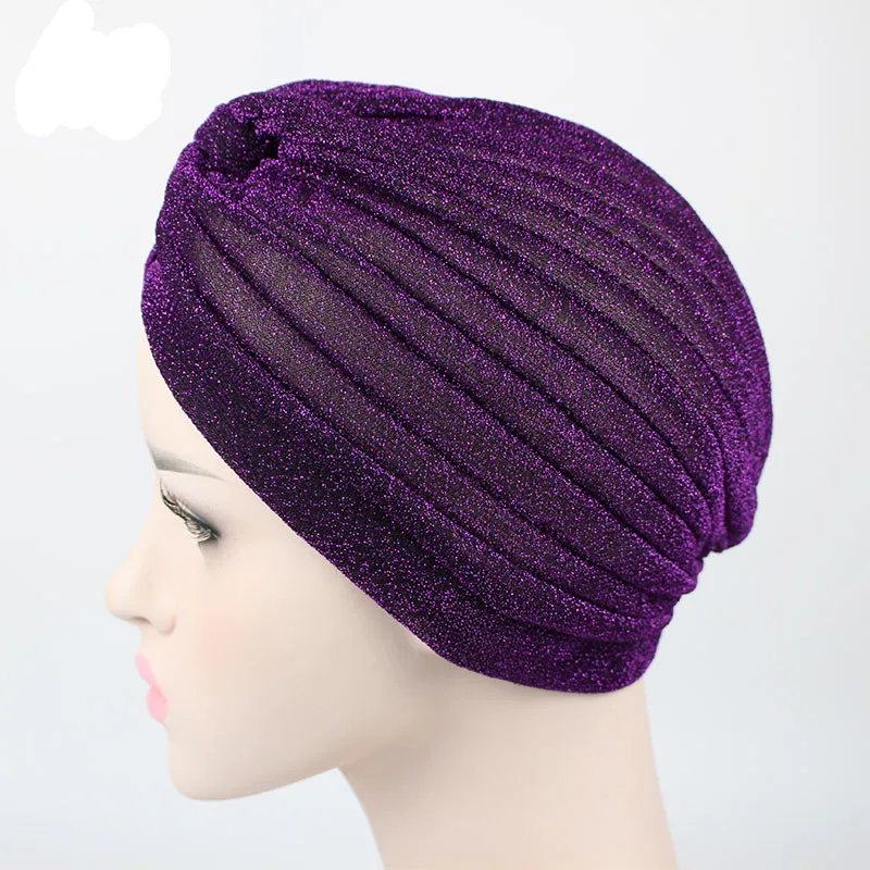 Новая модная женская розовая Золотая простая блестящая повязка на голову с