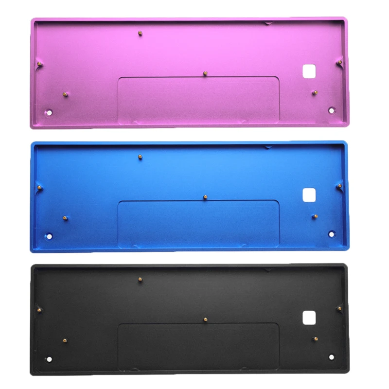 GH60 POKER2 FACEU GK64X Metal Case Mechanical Keybaord anodized alluminum Shell GK61 Mini Grey Red Cherry Switches | Компьютеры и офис