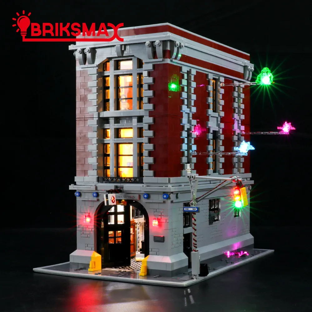Комплект светодисветильник BriksMax для 75827 охотников за привидениями Firehouse
