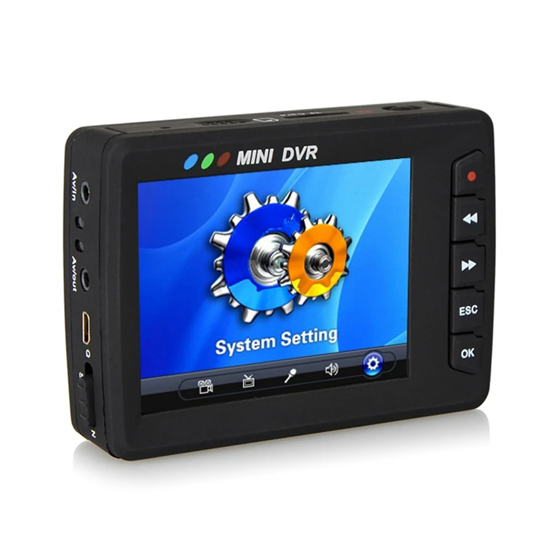 

KS-750A Angle Eye Body Mini Camera 2.7 Inch Video Sports Action Camera Video Recording Camera with DVR-EU Plug