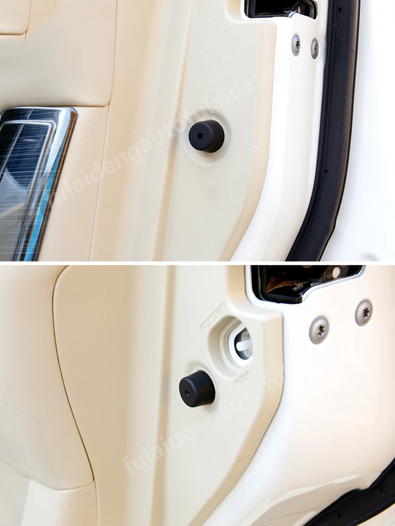 Автомобильные 4-дверные амортизирующие гранулированные резиновые накладки для