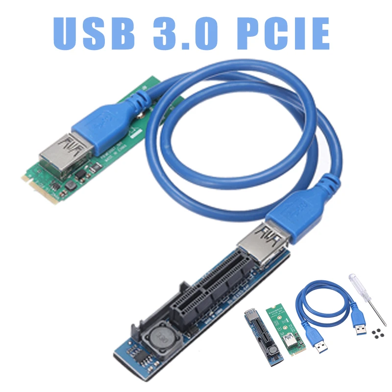 

USB 3,0 NVME M.2 на PCI-E Беспроводной сетевой адаптер кабель-удлинитель для прочный разъем PCI Express адаптеры шнур