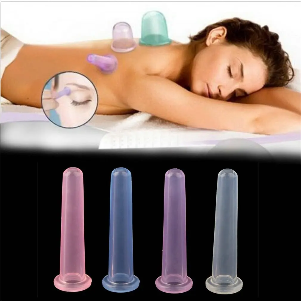 1 шт. силиконовый массажный вакуумный корпус и чашка для лица антицеллюлитные