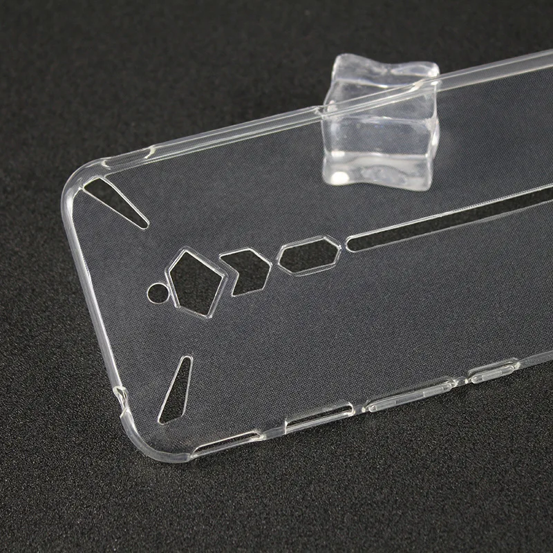 Ультра-тонкий прозрачный чехол на заднюю панель из ТПУ для ZTE Nubia Red Magic 5G 6 Pro Бампер