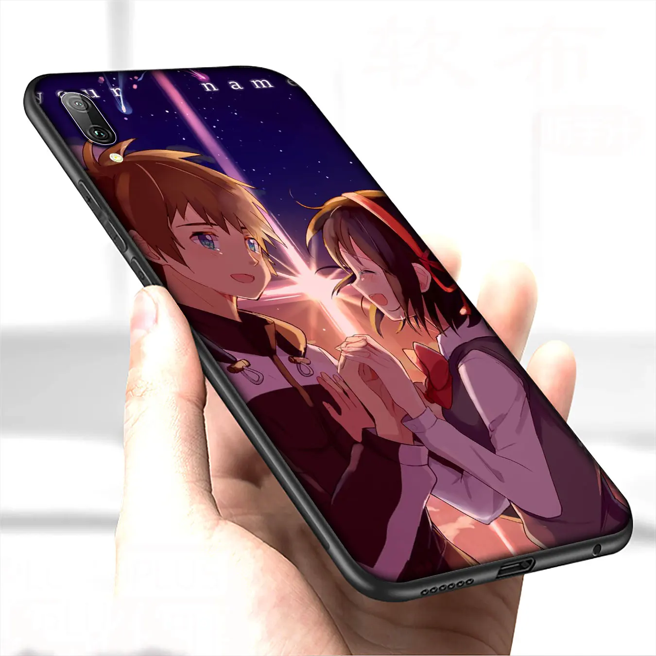 Мягкий силиконовый чехол IYICAO с вашим именем аниме для Huawei Y9 Y7 Y6 Prime 2019 Honor 20 10 9 9X 8C 8X