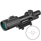 Тактический Оптический прицел FFP 1-6X24, тактический оптический прицел с подсветкой для охотничьей винтовки R  G, снайперская винтовка