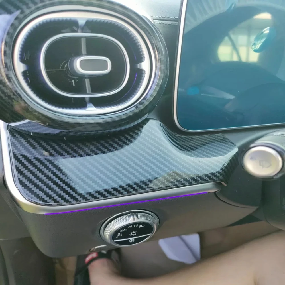 

For Mercedes-Benz C-Class W206 C180 C200 C300 2022 2023 Front Air Conditioning Outlet Ring Outlet Cover Trim Auto Accessories