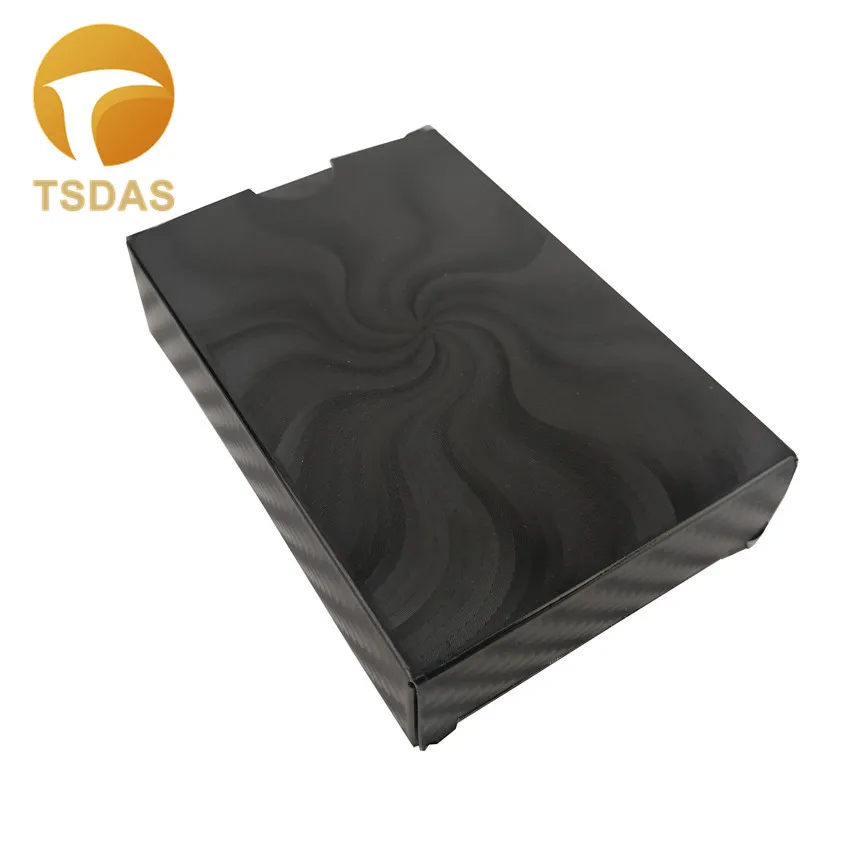 54 шт/Палуба роскошные черные золотые покерные карты покрытые фольгой креативный