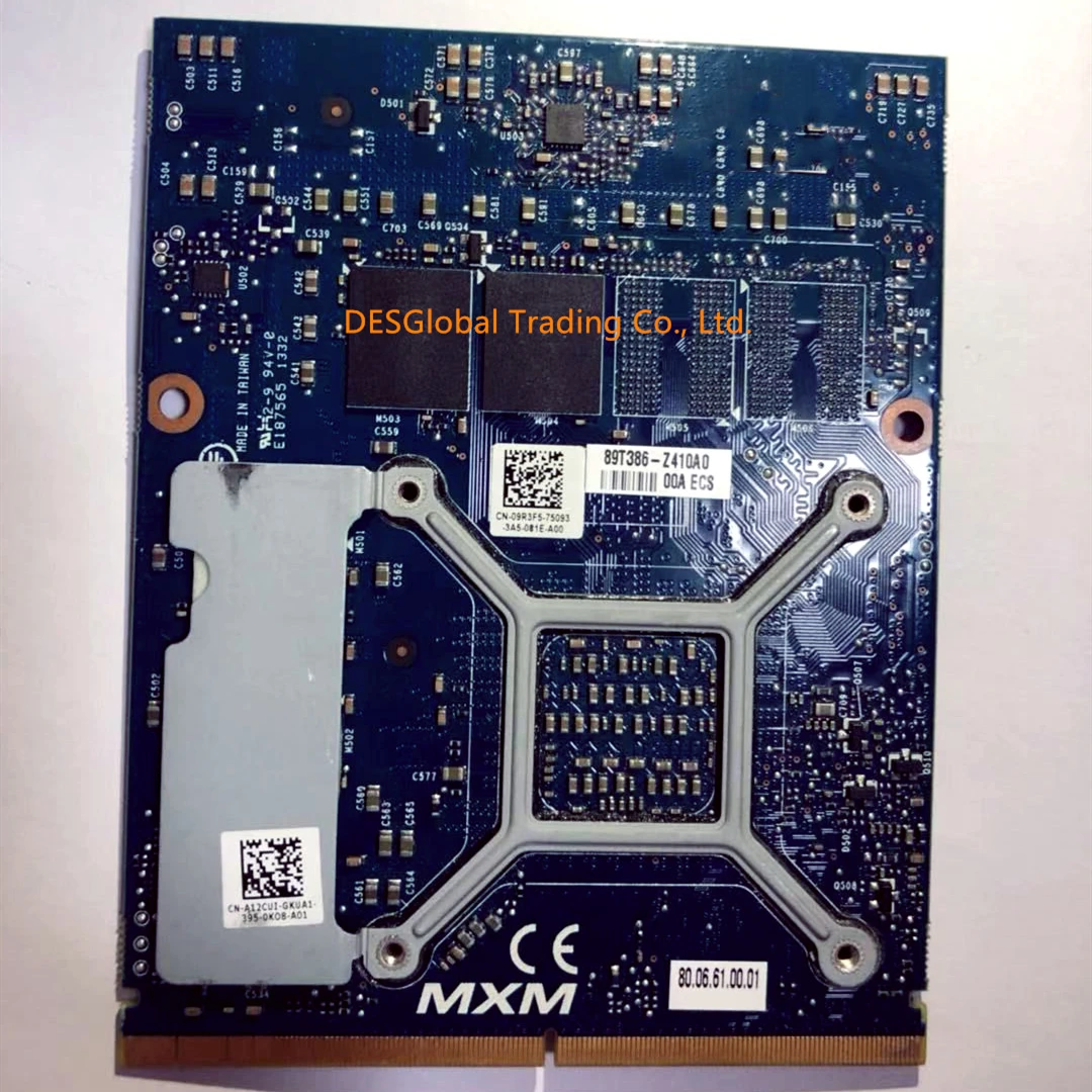 Оригинальный графический видеоадаптер VGA GTX 765M GTX765M 2 Гб Для iMac Dell Alienware M17X M18X 100% |