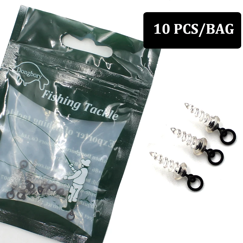 10 шт. приманка для карпа всплывающие бусины винты захвата бусинок гаек