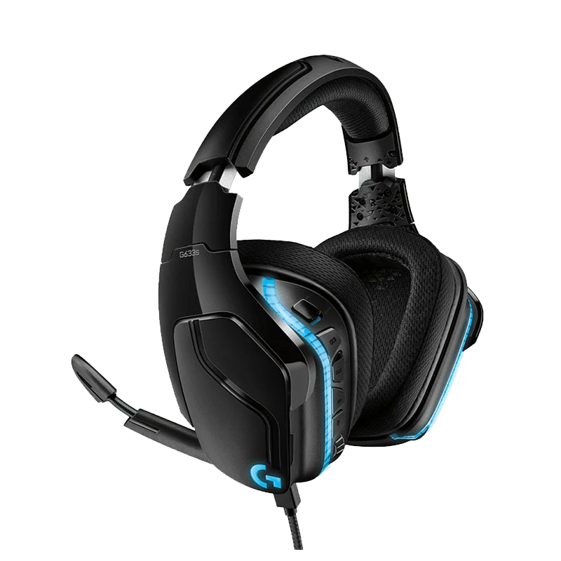 Игровая гарнитура Logitech G633S LIGHTSYNC RGB игровые наушники с объемным звуком микрофоном