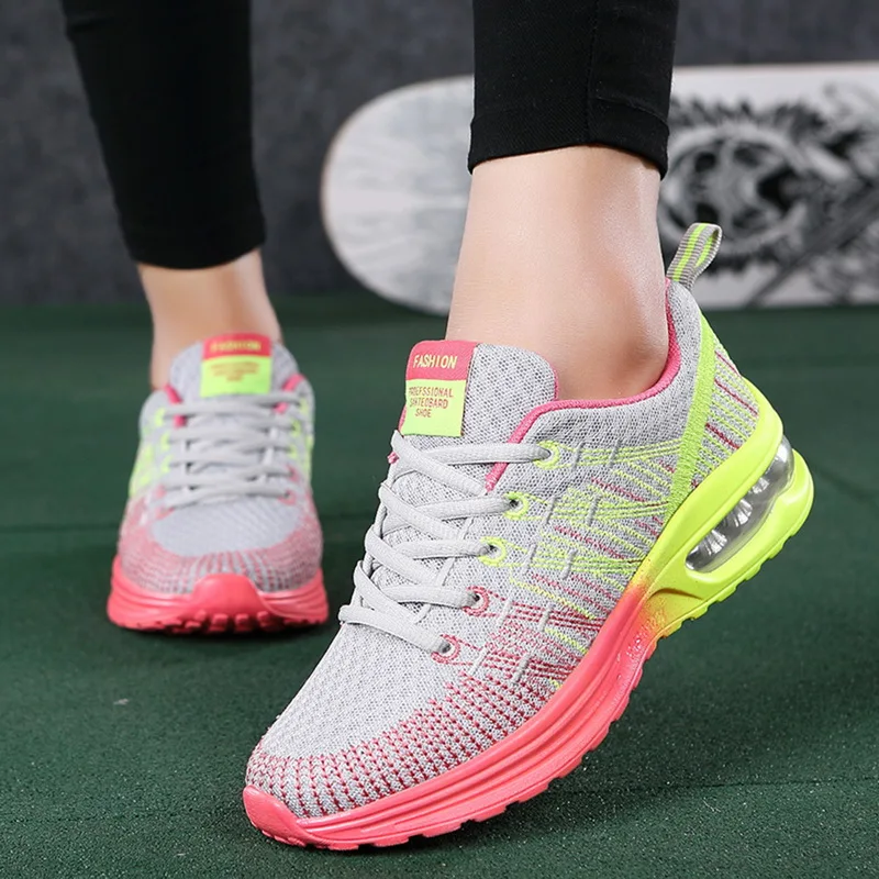 Женская обувь для тенниса спортивная фитнеса дышащая бега большие размеры 35 42