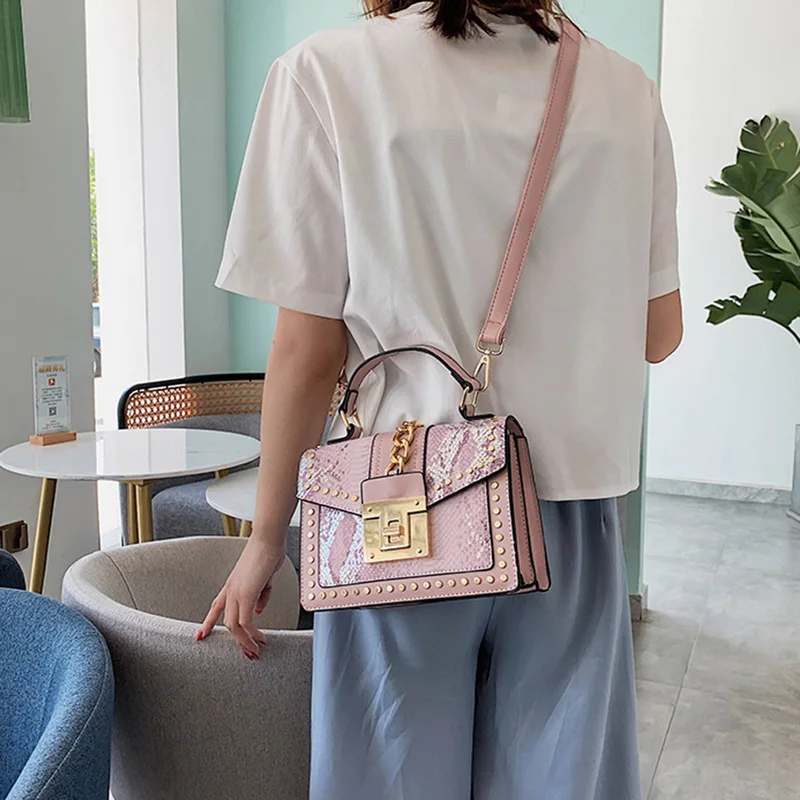 Маленькие сумки через плечо для женщин 2020 модная сумка с клапаном высокого