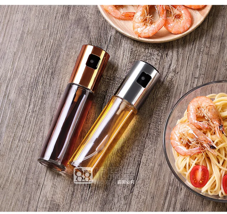 

Glass Oil Spray Bottle Home Cooking BBQ Kitchen Tools 100ML