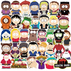 103050pcs cartoon southpark stickers laptop diy guitar luggage skateboard fridge waterproof graffiti sticker decals kid toy free global shipping
