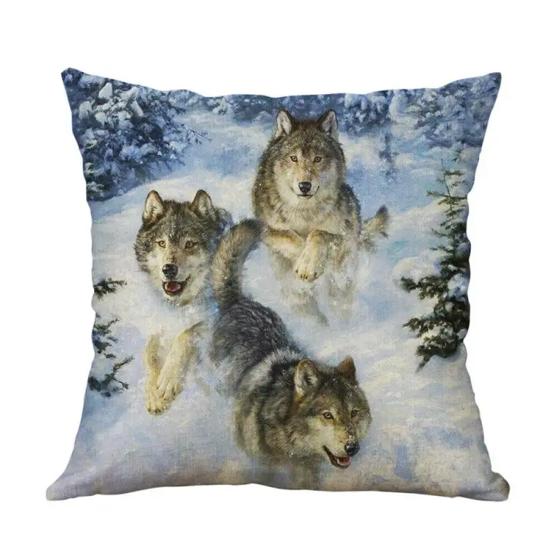 Декоративный чехол для диванной подушки 8 дюймов в скандинавском стиле с принтом