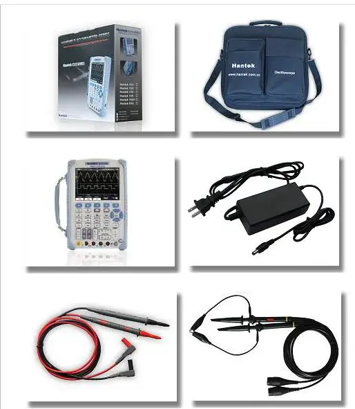 

DSO1062S 1GSa/s 60MHz 2 Channels 5.6" LCD Digital Multimeter 2M Memory Hantek 640*480 Handheld Isolated Oscilloscope