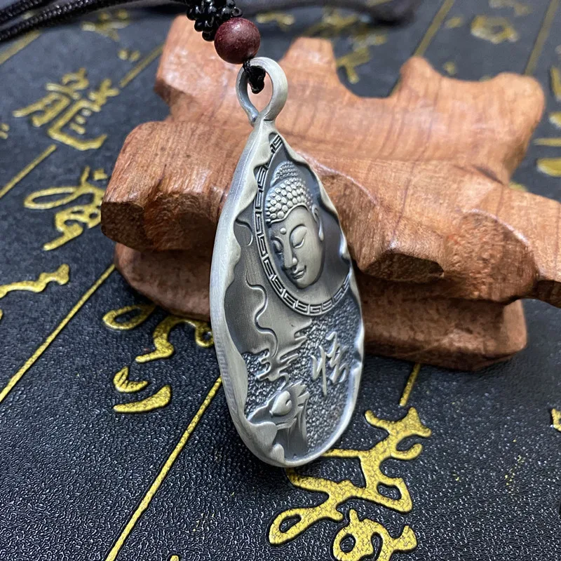 Ожерелье ручной работы унисекс бусы из Непала и буддизма Моринга ожерелье с