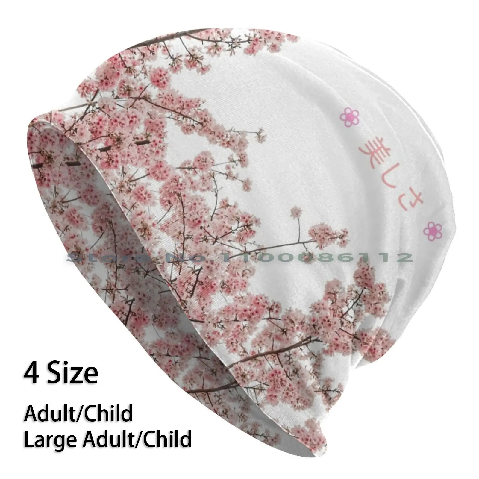 

Hanami, шапки с цветами Сакура, вязаная шапка, розовые аниме кавайные весенние милые цветы, манга, натуральное дерево, животные, цветочные девушки в японском стиле