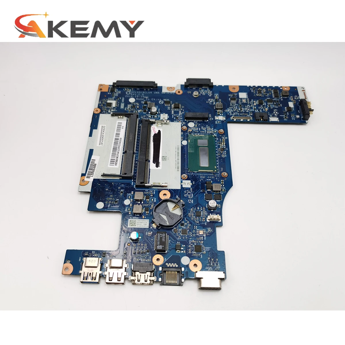 

Akemy NM-A362 Laptop motherboard for Lenovo G40-80 G40-70 (14-inch) original mainboard 3558U/3205U/3805U CPU
