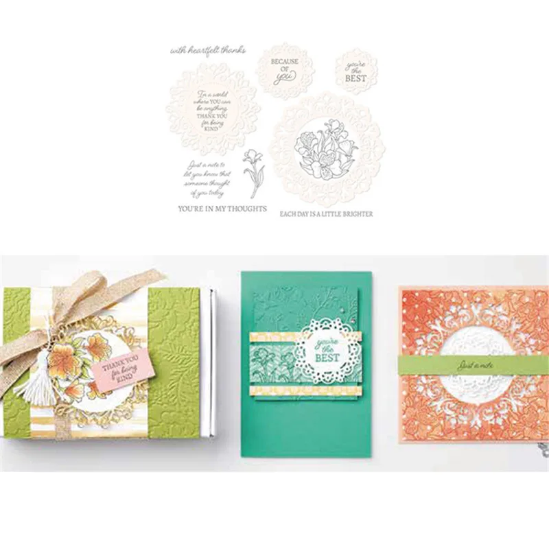 

Flower Metal Cutting Dies and Stamps Stencils Scrapbooking Craft Stencil Album Paper Make Template Decor Design