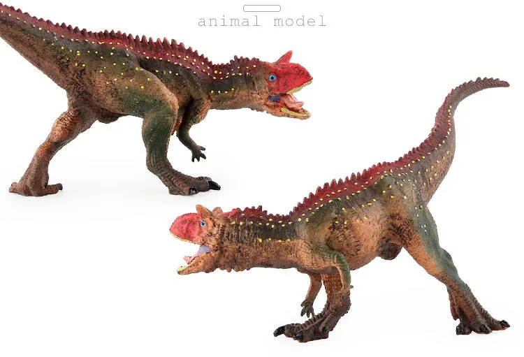 Модель карнозавра 1 шт. Фигурка динозавра подарок на день рождения Детская
