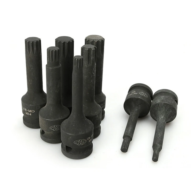 1/2in пневматический Dodecagonal набор инструментов для удаления гнезда M5/M6/M8/M10/M12/M14/M16/M18