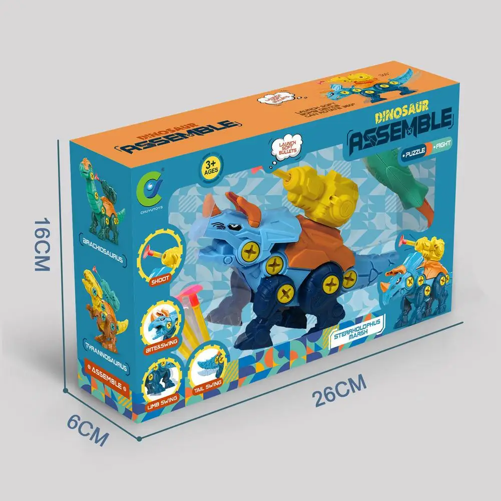 

Children's Animal Assembling Early Education Toy Parent-child Board Game 3d Puzzle Educational DIY Blocks Toys
