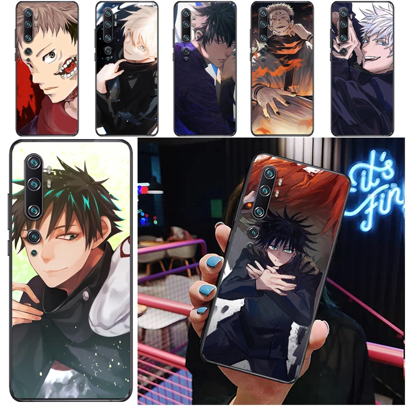 

Jujutsu Kaisen Yuji Itadori Fushiguro Megumi Satoru Gojo Sukuna Phone Case For Xiaomi CC9 Pro CC9e Coque Back Cover