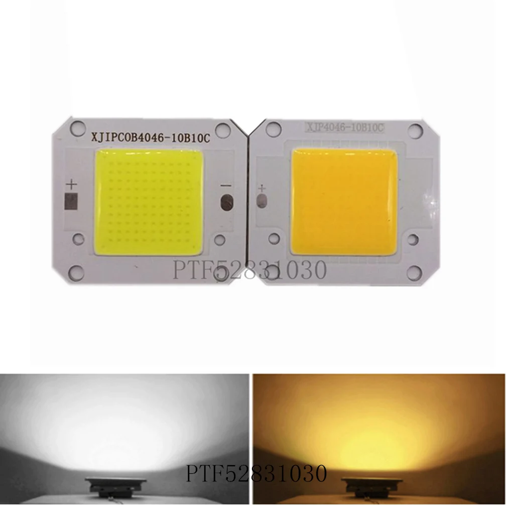 

DC12V 32V 50W LED COB Integrated Smart IC Driver High Power 12V COB LED Cold White Warm White Full Spectrum