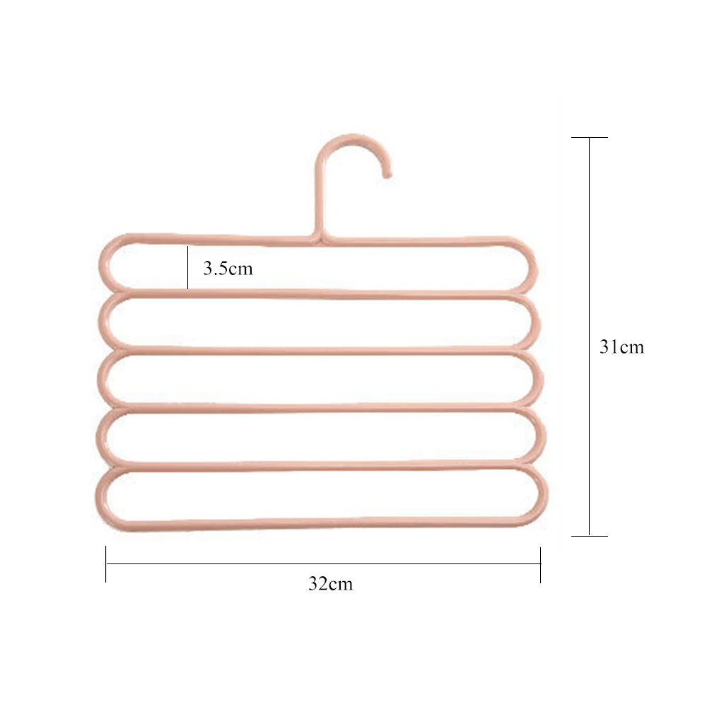 Нескользящая многофункциональная стойка для брюк вешалка шарфов галстук ремней