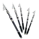 Портативная Удочка 2,1-3,6 м для морской рыбалки, карбоновая удочка, телескопическая удочка для путешествий, телескопическая удочка для ловли карпа