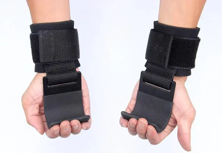 

Тяжелая атлетика-Крючок для ручного запястья, искусственная тяжелая атлетика, силовые тренировки, тренажерный зал, фитнесс, крючок, перчатк...