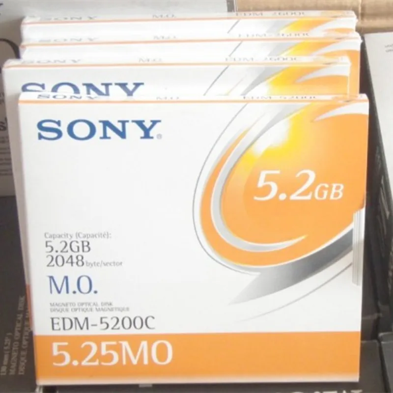 

Новый оригинальный Sony Mo magneto диск EDM-5200C 5,2G 5,25 дюйма
