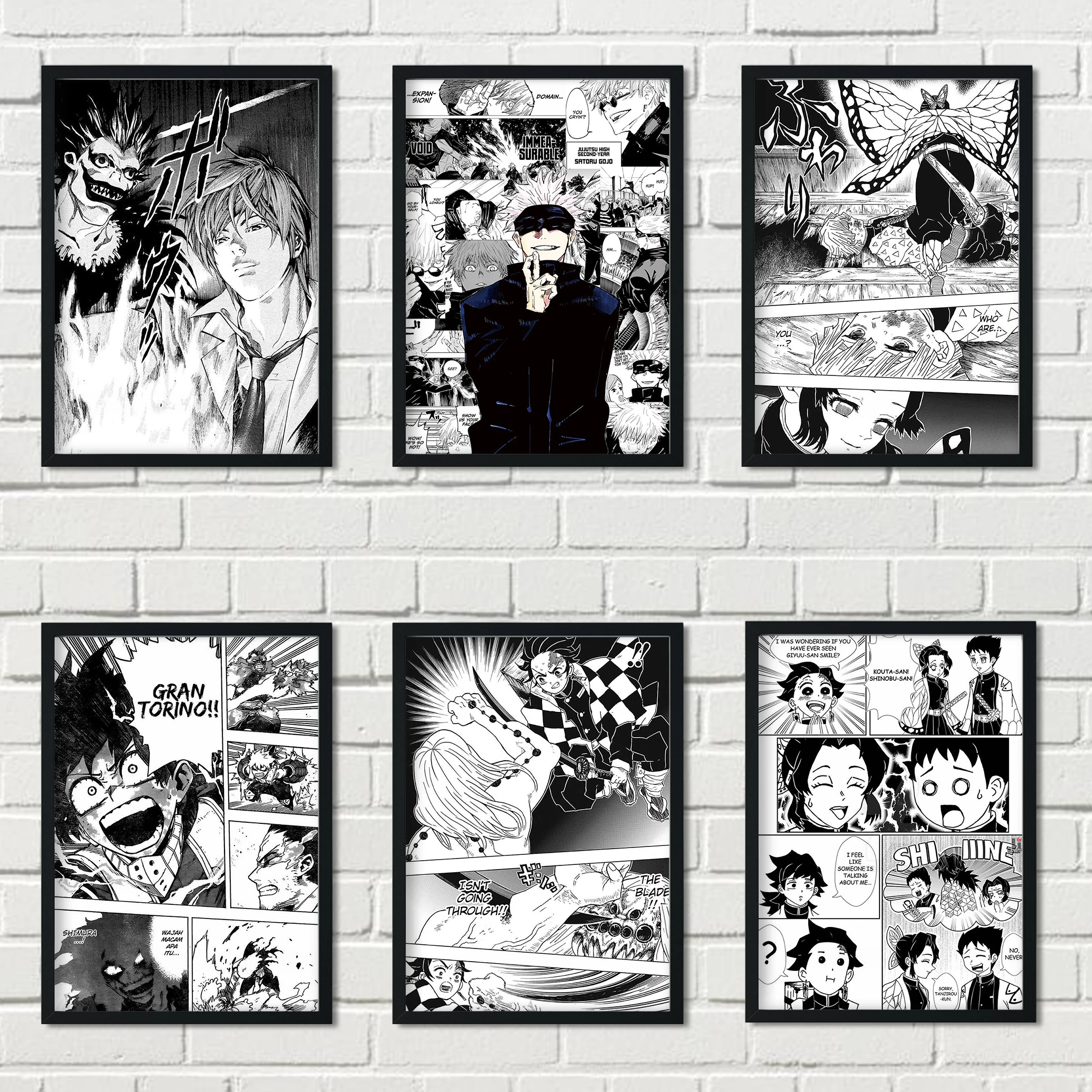 

Классический Аниме Haikyuu! Декоративные плакаты на холсте «Моя геройская Академия»