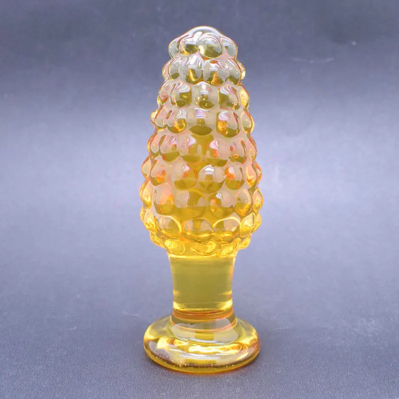 RomeoNight Хрустальный пенис стеклянные фаллоимитаторы анальная игрушка