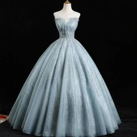 quinceanera dress 2021 luxury sequin party dress classic beadings ball gown vintage prom dress quinceanera dresses customize