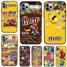 For Umidigi F2 A3 A5 S3 A3S A3X A7 S5 Pro F1 Play Power 3 X One Max Silicone Case M&Ms Chocolate Cover Coque Shell Phone Cases