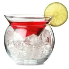 Молекулярная Миксология, прослойный треугольный коктейльный стакан для вина, специальный дизайн, конусные шаровидные наборы, посуда для бара, посуда для вечеринки, посуда для напитков