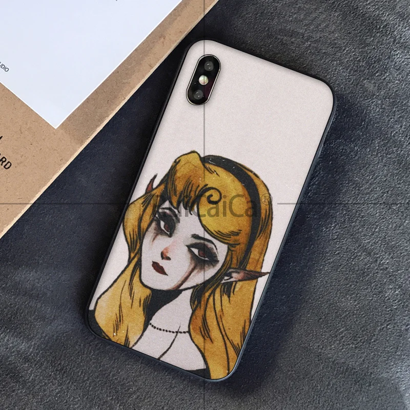 Руикаика Хэллоуин принцесса Мягкий чехол высокого качества для Apple iPhone 8 7 6 6S Plus X XS MAX 5 5S SE XR 11 11pro max Cover on.