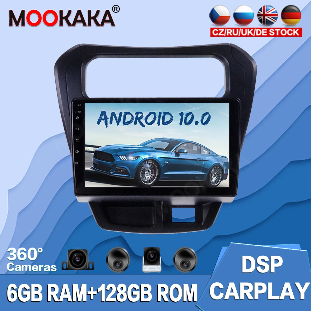 

For Suzuki Alto-800 2014 Android 10.0 128G Car Multimedia Player Radio GPS Navigation Auto Stereo Recorder Head Unit Audio