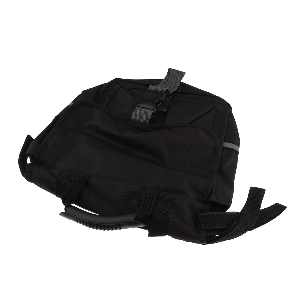 

Motorcycle Rear Seat Saddlebag Canvas Saddlebag Snowmobile Scooter Bike Backseat Saddle Bag Side Bags Moto Accessories