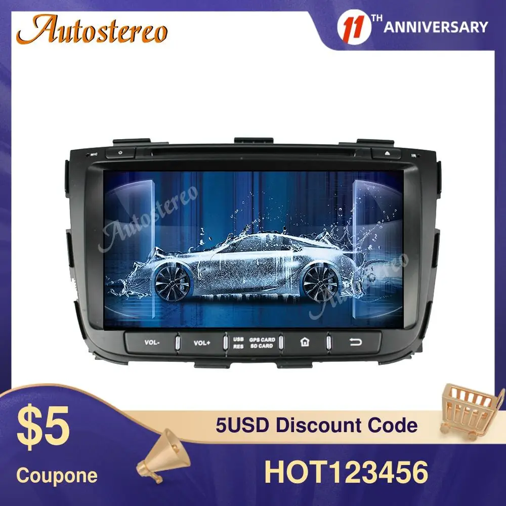

Автомагнитола для KIA SORENTO 2012 +, Android 10,0, 4 Гб + 64 ГБ