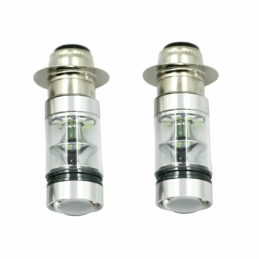 Супер белые светодиодные фары лампы ближнего и дальнего света для Yamaha RAPTOR 100 350 RHINO