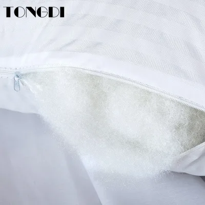 TONGDI Подушка внутренняя белая мягкая эластичная воздухопроницаемая натуральный