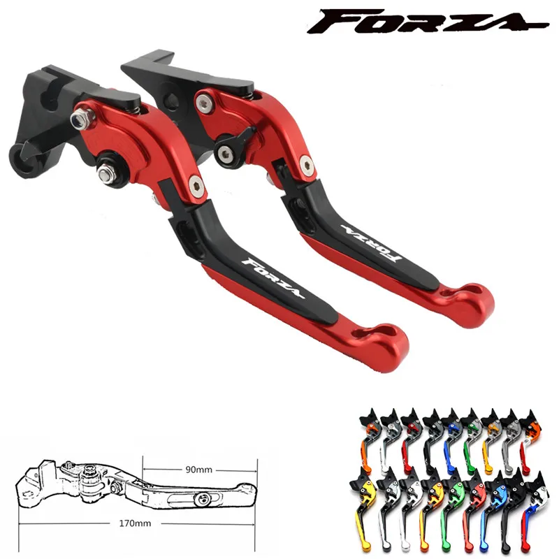 Регулируемые тормозные рычаги сцепления для выдвижного мотоцикла с ЧПУ ДЛЯ FORZA 300