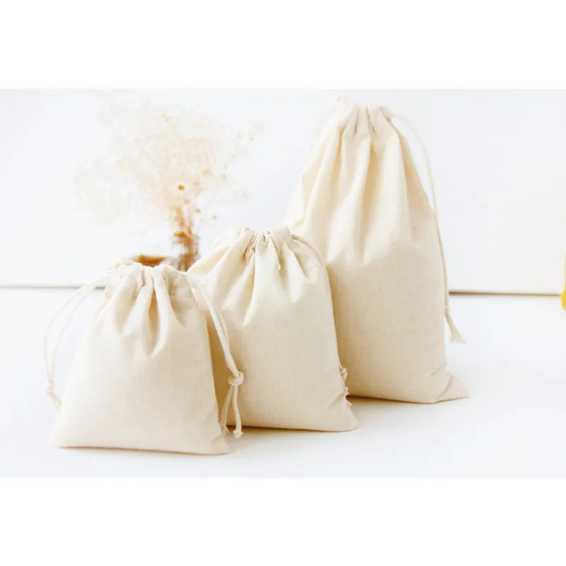 2020 новая многоразовая Хлопковая сумка для покупок на шнурке женщин и мужчин