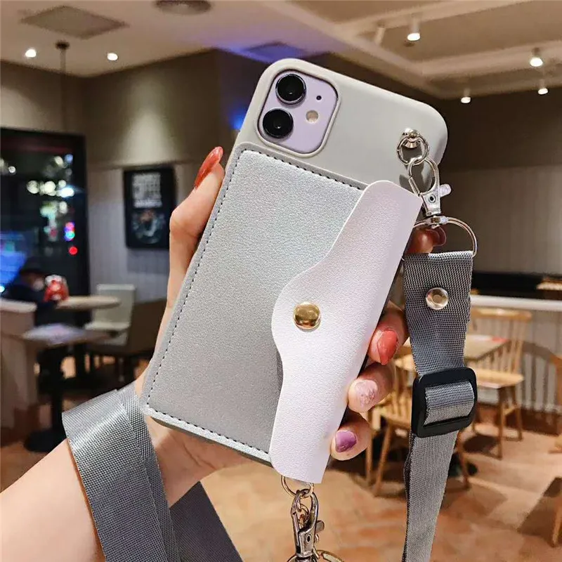 Чехол-Кошелек для Google pixel 5A 4 4A 3 3A 2 XL 6 Pro с ремешком через плечо | Мобильные телефоны